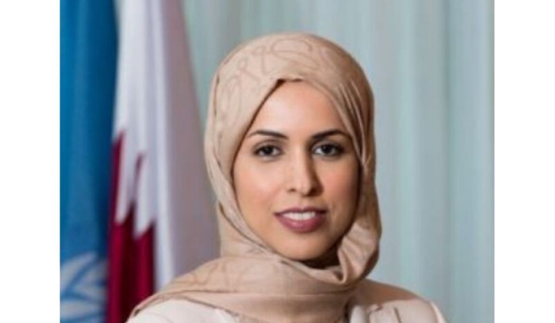 Qatari UN Ambassador Sheikha Alya Ahmed bin Saif Al-Thani